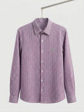 The Purple Linear Shirt