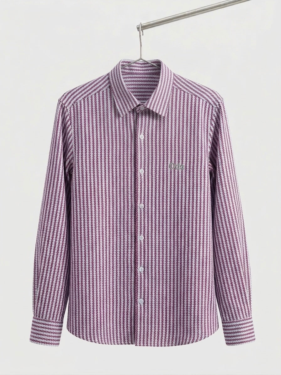 The Purple Linear Shirt
