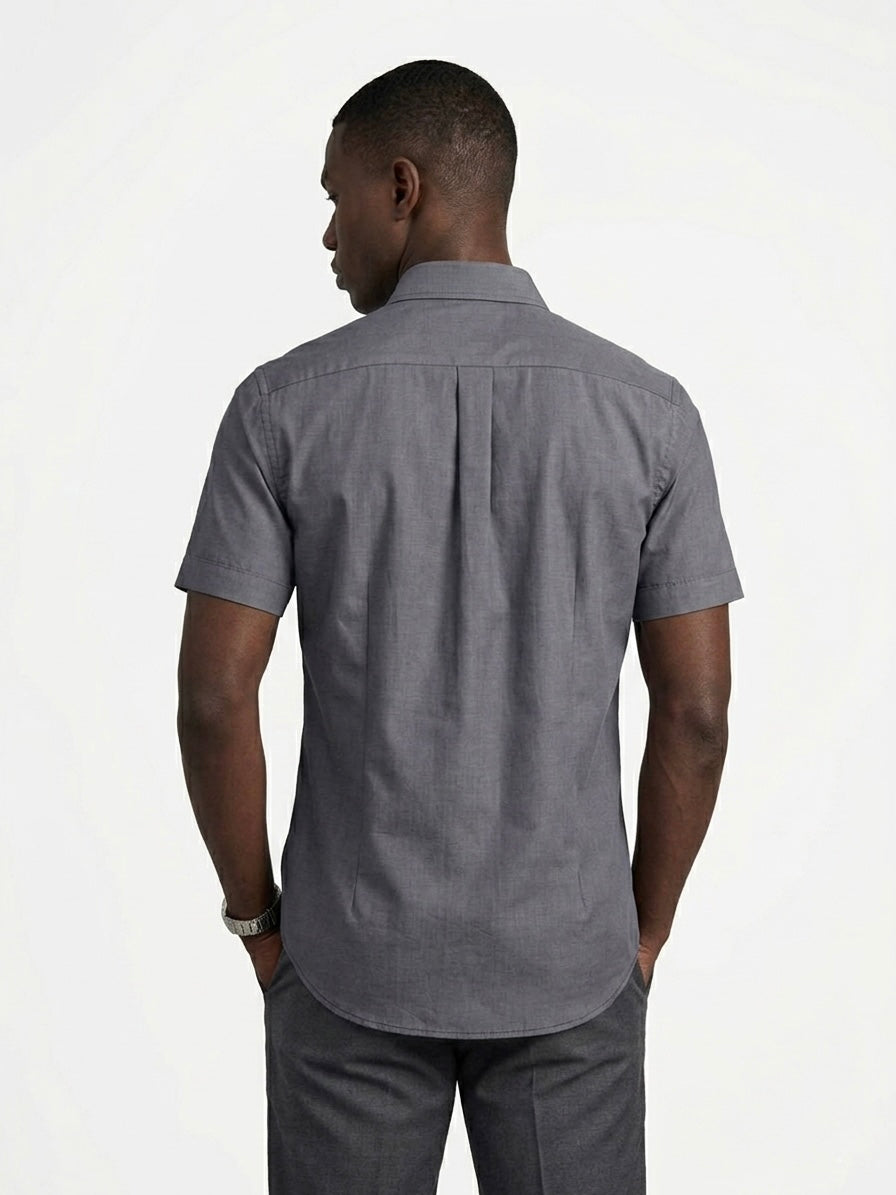 Essential Short-Sleeve – Slate Grey