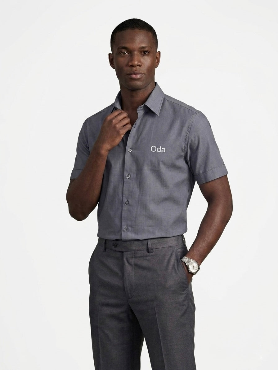 Essential Short-Sleeve – Slate Grey